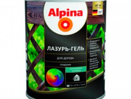 ALPINA ЛАЗУРЬ-ГЕЛЬ 2,5л БЕЛЫЙ