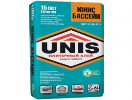 КЛЕЙ ПЛИТ ЮНИС БАССЕЙН 25 кг