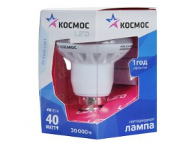 ЛАМПА СВЕТОДИОДНАЯ "КОСМОС" 8W Е14 R50 холодный свет