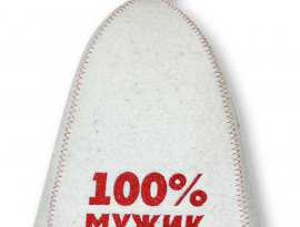 ШАПКА ДЛЯ БАНИ 100% мужик