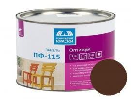ЭМАЛЬ ПФ-115  1,9кг ШОКОЛАДНАЯ  ОПТИМУМ