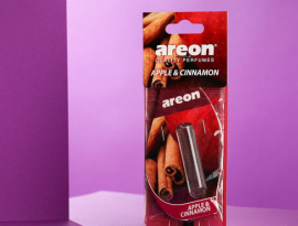Ароматизатор на зеркало Areon Liquid жидкий яблоко с корицей, 5 мл