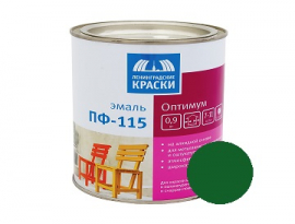 ЭМАЛЬ ПФ-115  1,9кг ЗЕЛЕНАЯ ОПТИМУМ