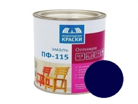 ЭМАЛЬ ПФ-115  1,9кг ТЕМНО-СИНЯЯ ОПТИМУМ