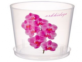 ГОРШОК для орхидеи 1,8л с поддоном
