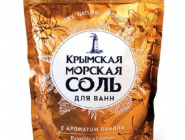 КРЫМСКАЯ Морская соль 1100 гр