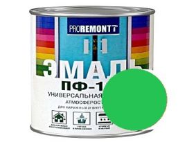 ЭМАЛЬ ПФ-115  0,9кг САЛАТОВАЯ ПРОРЕМОНТ