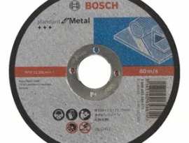 ДИСК ОТРЕЗНОЙ ПО МЕТАЛЛУ 115х2,5х22  BOSCH