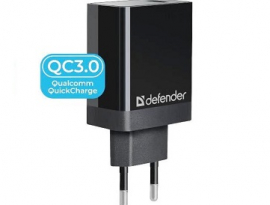 АДАПТЕР 220В USB QC3.0 Defender UPA-101 3A