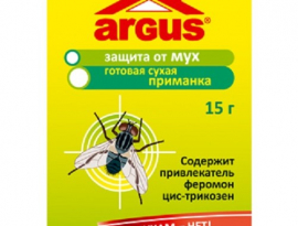 СРЕДСТВО ОТ МУХ  Argus Приманка гранулы 15гр.