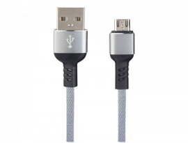 КАБЕЛЬ microUSB PERFEO 1м ткань