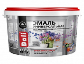 ЭМАЛЬ База А  2,2кг RAL 9010 ГЛЯНЦЕВАЯ ДАЛИ