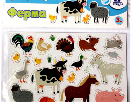 Настольная игра магнитная "Ферма"