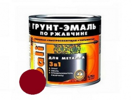 ГРУНТ-ЭМАЛЬ  0,75л ДАЛИ 3в1 ВИННО-КРАСНЫЙ