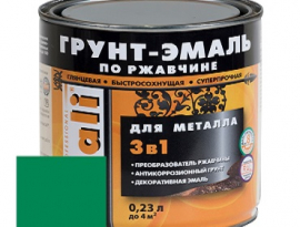 ГРУНТ-ЭМАЛЬ  0,75л ДАЛИ 3в1 ЗЕЛЕНАЯ