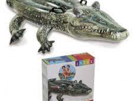 ИГРУШКА НАДУВНАЯ для плавания верхом 170х86см Realistic Gator INTEX
