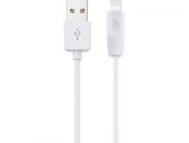 КАБЕЛЬ Hoco X1, Lightnig - USB, 2.4А 2м белый