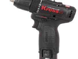 ДРЕЛЬ KRESS KU202.1 12V БЕСЩЕТОЧНЫЙ.кейс