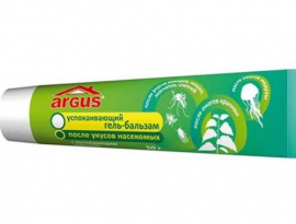 ГЕЛЬ -БАЛЬЗАМ после укусов комаров  ARGUS 50мл