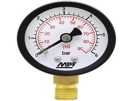 МАНОМЕТР для воды Радиальный 1/4 до 6 бар UNIPUMP