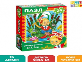 ПАЗЛ "Детские сказки №6", 24 элемента 7984250