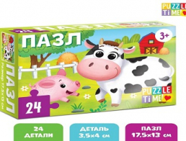 ПАЗЛ "На ферме", 24 элемента 7005867