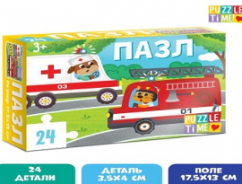 ПАЗЛ "Полезные машины", 24 элемента 7005855