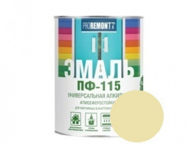 ЭМАЛЬ ПФ-115  1,9кг БЕЖЕВАЯ ПРОРЕМОНТ