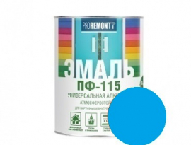 ЭМАЛЬ ПФ-115  1,9кг ГОЛУБАЯ ПРОРЕМОНТ