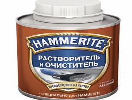 РАСТВОРИТЕЛЬ И ОЧИСТИТЕЛЬ HAMMERITE 0,5л