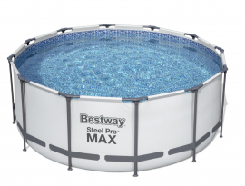 БАССЕЙН каркасный Steel Pro Max 366х122см + фильтр-насос, лестница
