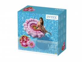 ПЛОТ ДЛЯ ПЛАВАНИЯ 142х142см Pink Daisy Flower INTEX
