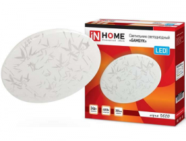 СВЕТИЛЬНИК СВЕТОДИОДНЫЙ "inHome" DECO БАМБУК 24Вт 300х55мм IP40 6500К