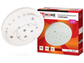 СВЕТИЛЬНИК СВЕТОДИОДНЫЙ "inHome" DECO СОЗВЕЗДИЕ 36Вт 350х55мм IP40 6500К