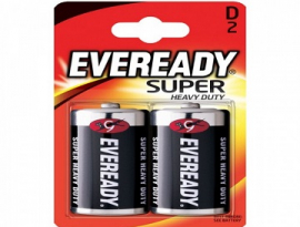 Батарейка Energizer EVEREADY  D/R20 (2шт/упак)